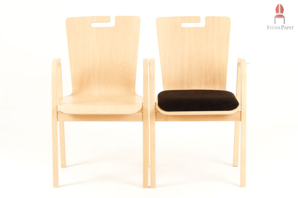 Der Stuhlverbinder ist kaum sichtbar