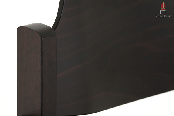 Auch im Rückenbereich finden sich die abgerundeten Kanten wieder - Ein einheitliches Gesamtbild