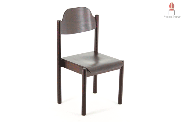 Auch mit den harmonischen runden Gestellen sind die Holzstühle wahre Hingucker für ihre Räume