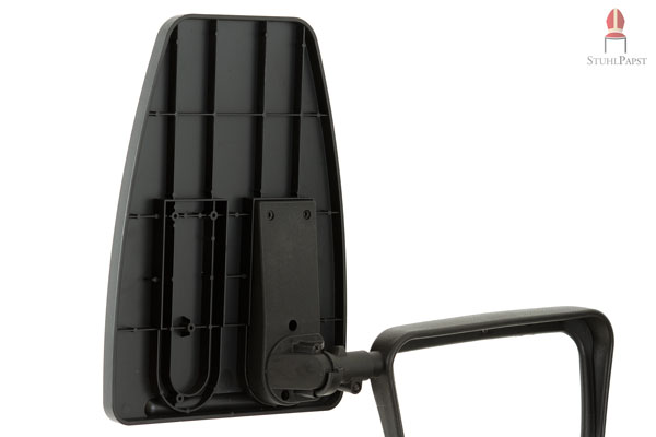 Der klappbare Tisch macht den Iso Chrom CO zur idealen Lösung bei Fortbildungsräumen