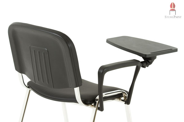 Die Rückseite der Rückenlehne besteht aus einer Kunststoffschale, um die Sicherheit beim Anlehnen zu garantieren