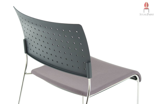 Atmungsaktive Rückenlehne