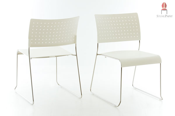 Sitzfläche und Rückenlehne sind farblich variabel