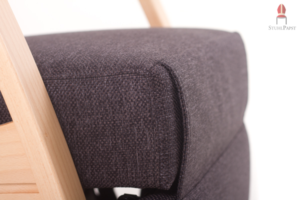 Die Sitzkissen sind sehr gut gepolstert