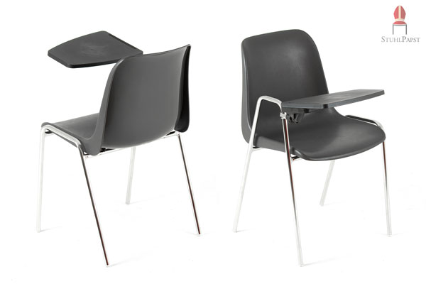 Collegestühle mit Sitzschale aus Hartkunststoff