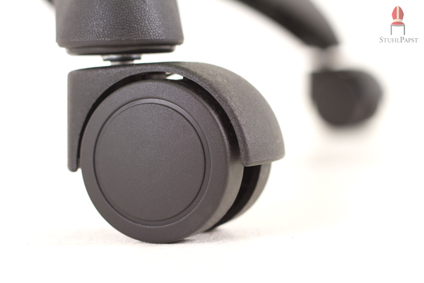 Der Mil.ano D SI verfügt über leichtlaufende Kunststoffrollen