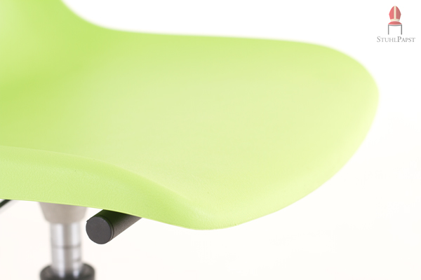 Die abgerundete und bequeme Design-Sitzschale aus Kunststoff