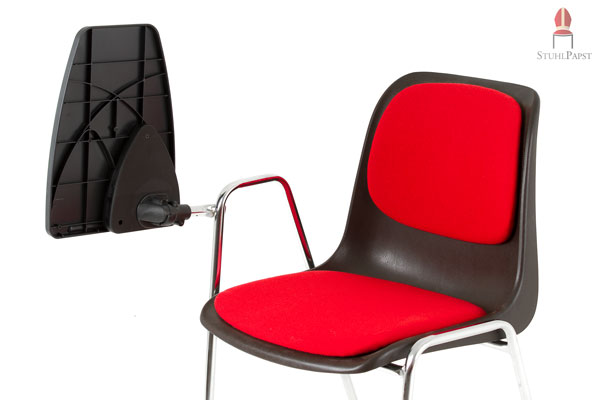 Tischplatte klappbar für mehr Bewegungsfreiheit