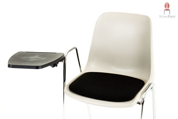 Sie können die Schreibplatte auch seitlich wegdrehen