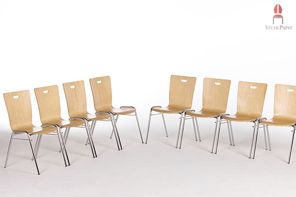 Auch für die Bestuhlung von Aufenthaltsräumen oder Wartezimmern ist der Niv.eau bestens geeignet