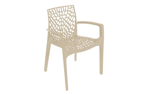 GRUVYER ARM PP IVORY