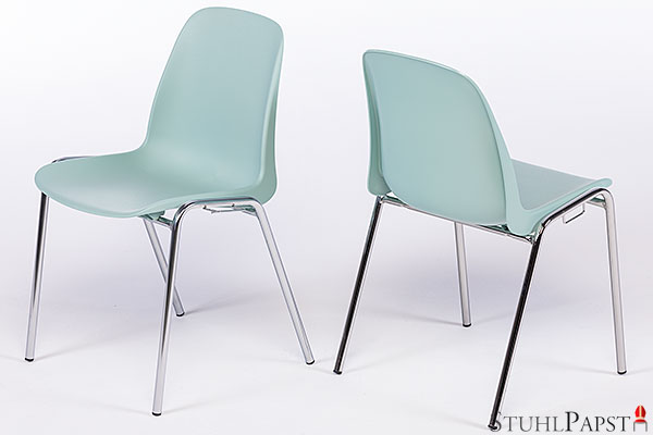 Kunststoff Schalenstuhl Schalenstühle Kunststoffschalenstuhl Kunststoffschalenstühle rosa rose stapelbar moderne günstige Pastelltöne