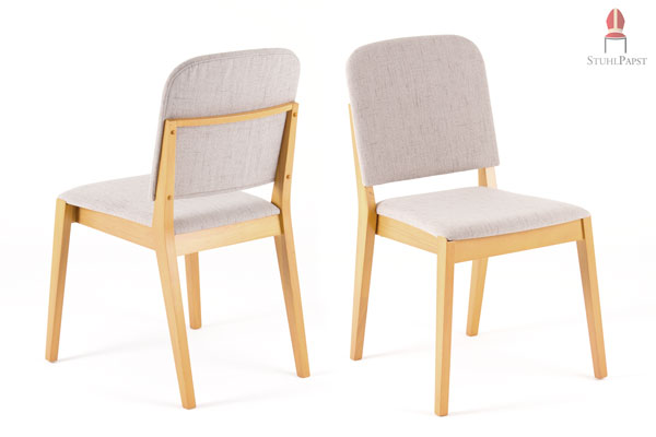 Sowohl die Vorderseite, als auch die Rückseite sind mit strapazierfähigem Objektstoff bezogen