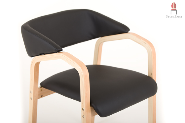 Pre.mium Stuhl Stühle stapelbar Stapelstühle für Kirchen Heime Altenheime Pflegeheime Besucherstühle günstig einkaufen onlineDer gepolsterte Stuhl