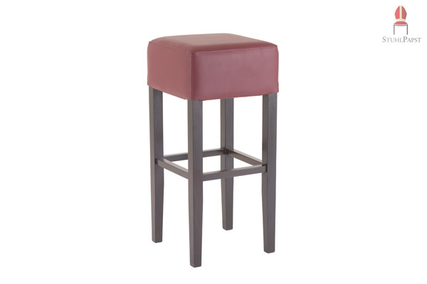 Der Barhocker ist standfest