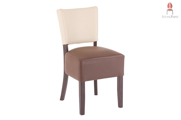 Der Rom.a Stuhl wirkt einladend