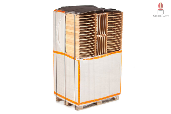 Sowohl senkrecht, als auch waagerecht, ist ein sicheres Stapeln gut möglich