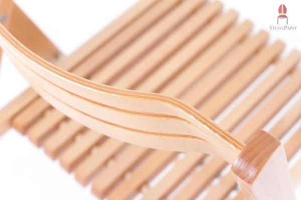 Rückenlehne und Sitzfläche sind aufeinander abgestimmt