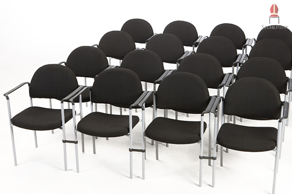 Mit unserem optionalen Reihenverbinder lassen sich schnell fest fixierte Reihen herstellen