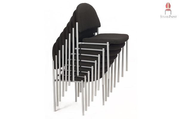 Die hohe Stapelbarkeit bietet Vorteile bei Transport und Lagerung