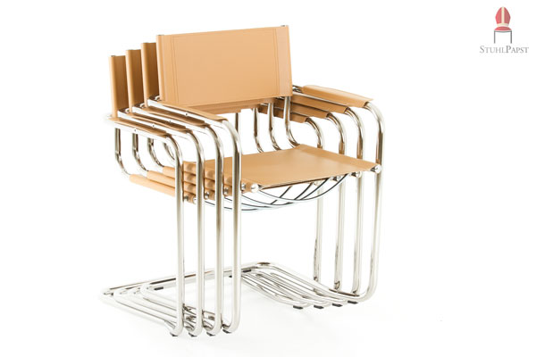 Als stapelbarer Freischwinger ist das Modell Tre.nd sehr umgangsfreundlich