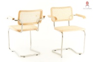 Unser Freischwingermodell mit Holzelementen