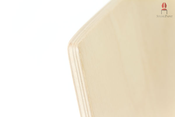 Die Kombination aus Echtholz- und Schichtholzoptik dominiert das Gesamtdesign