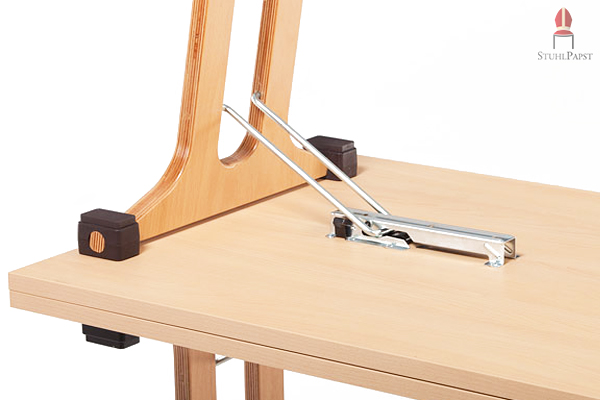 Bei dieser Ausführung sind der Bügel und die Halterung stets fest miteinander verbunden