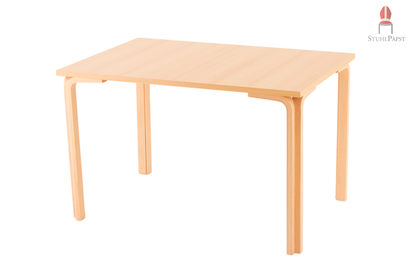 Der Tisch passt sich jedem Raum an