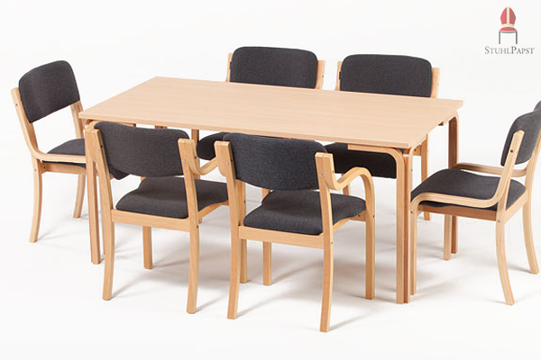 Passende Stühle für das Tischmodell finden Sie auch bei uns