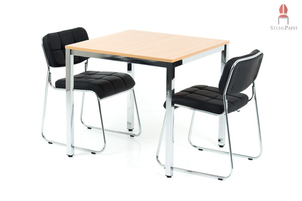 Der umlaufende Metallrahmen sorgt für ein schlichtes, elegantes Design