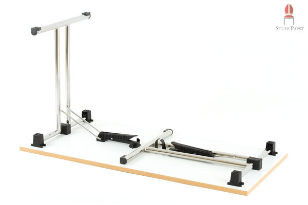 Ein Handgriff je Seite genügt