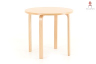 Holztisch rund - moderne Form