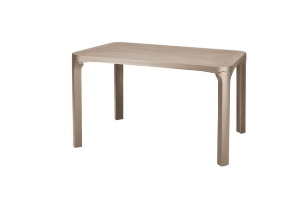 TABLE OLE RATTAN 80X120 JUTE