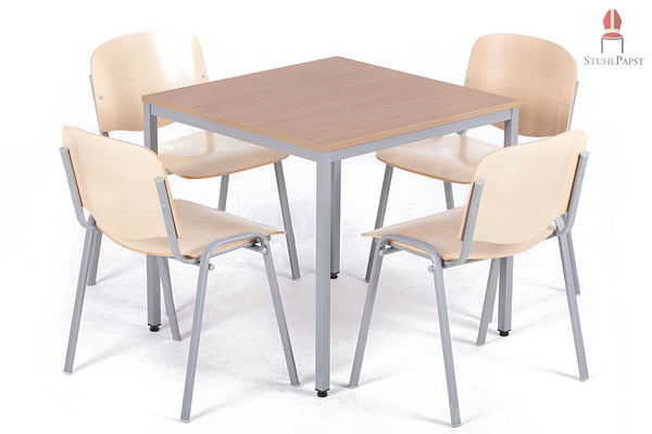 Das leichte Design des Tisches bietet Ihnen diverse Kombinationsmöglichkeiten