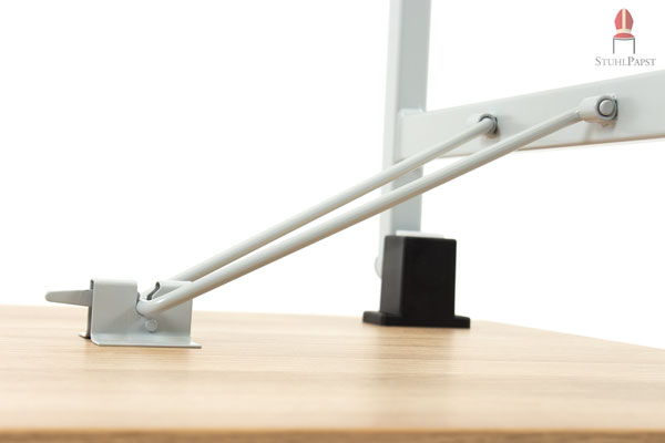 Der gesamte Rahmen aus Stahlrohr sorgt für höchste Stabilität