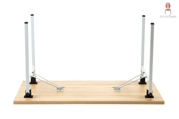 Die Halterung und die Bügel versprechen höchste Stabilität